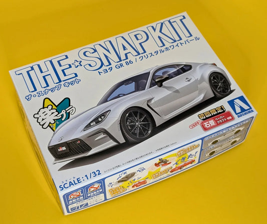 1/32 Aoshima - Snap Kit Toyota GR 86 White Pearl - Product Image