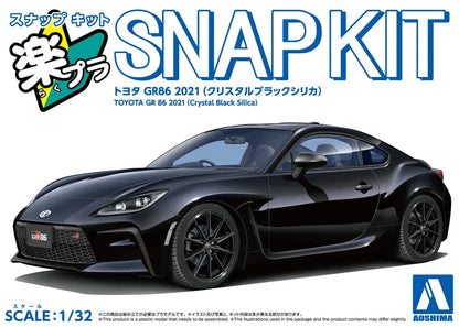 1/32 Aoshima - Snap Kit Toyota GR86 Black Silica - Product Image