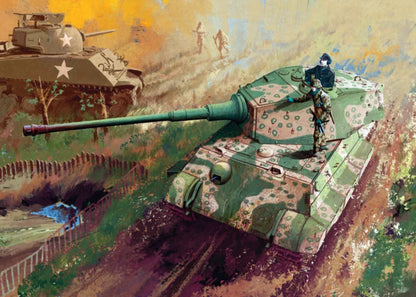 1/35 Academy - German Army King Tiger "Last Production" Heavy Tank - Product Image