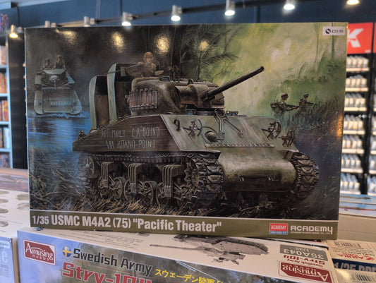 1/35 Academy - US Army M4A2 Sherman 75mm 'Pacific Theater' Medium Tank - Product Image