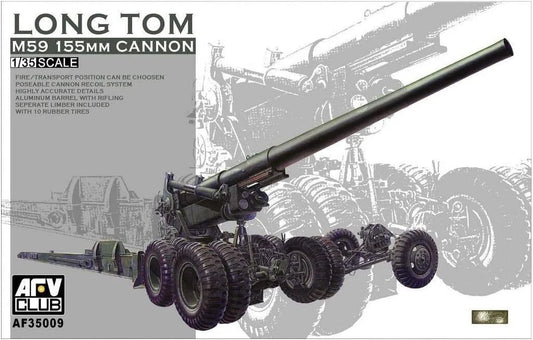 1/35 AFV Club - M59 155mm Long Tom Cannon - Product Image
