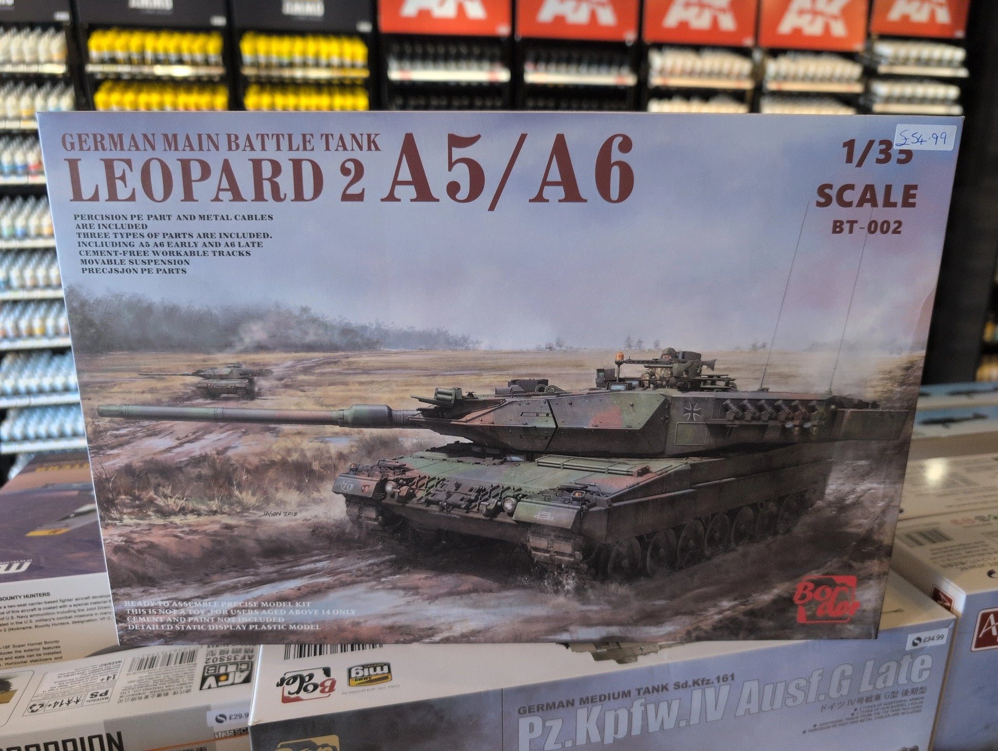 1/35 Border Model - Leopard 2A5/A6 Early & 2A5/2A6 Late - Product Image
