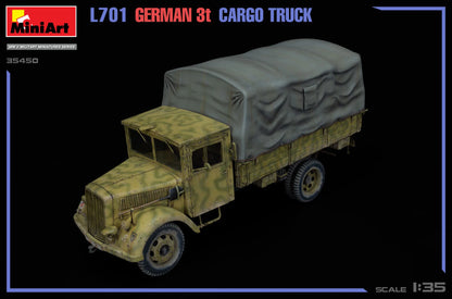 1/35 MiniArt - 3t Cargo Truck L701 35450 - Product Image