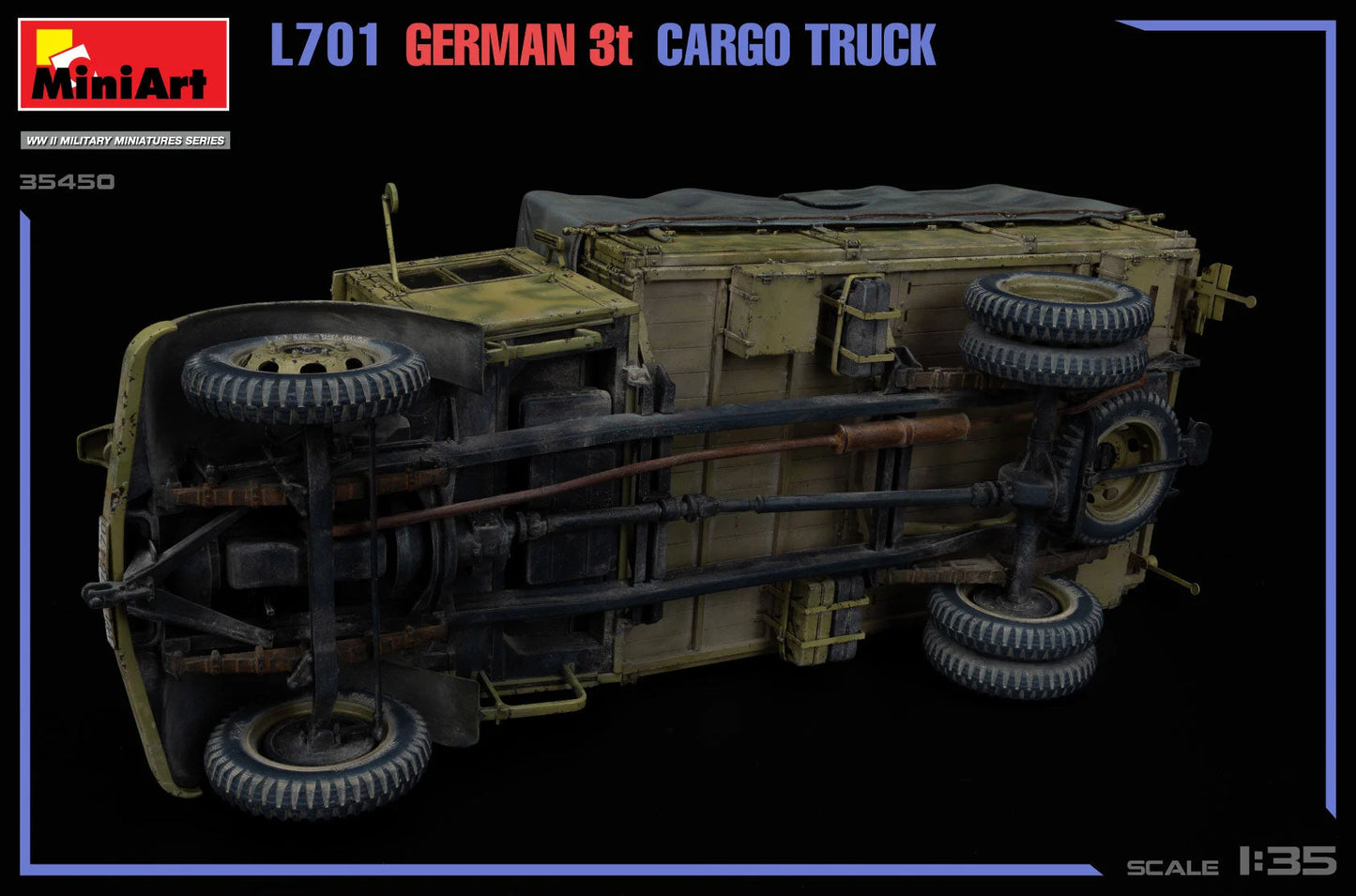 1/35 MiniArt - 3t Cargo Truck L701 35450 - Product Image
