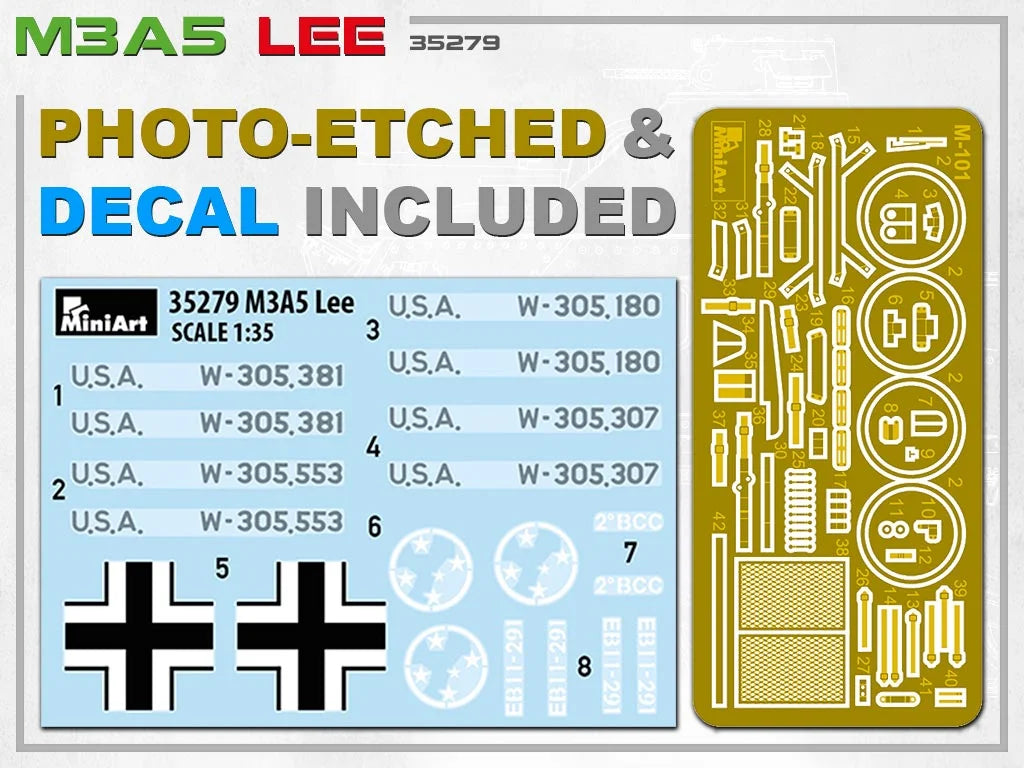 1/35 MiniArt - M3A5 Lee 35279 - Product Image
