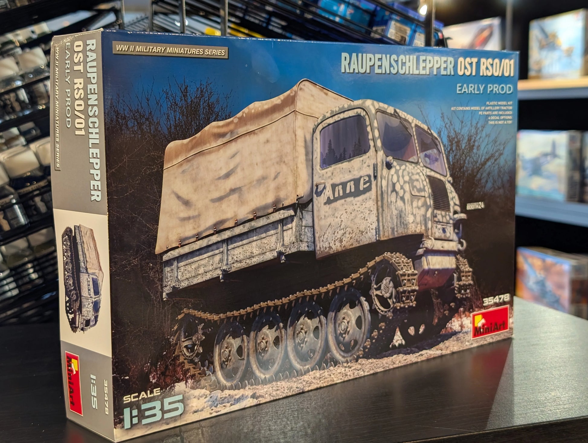 1/35 MiniArt - Raupenschlepper Ost RSO/01. Early Production 35478 - Product Image