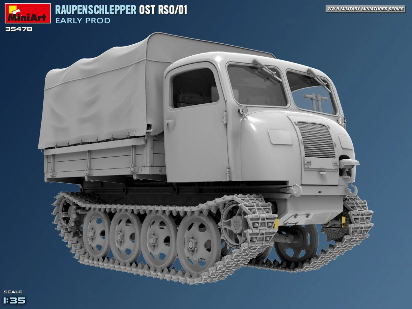 1/35 MiniArt - Raupenschlepper Ost RSO/01. Early Production 35478 - Product Image