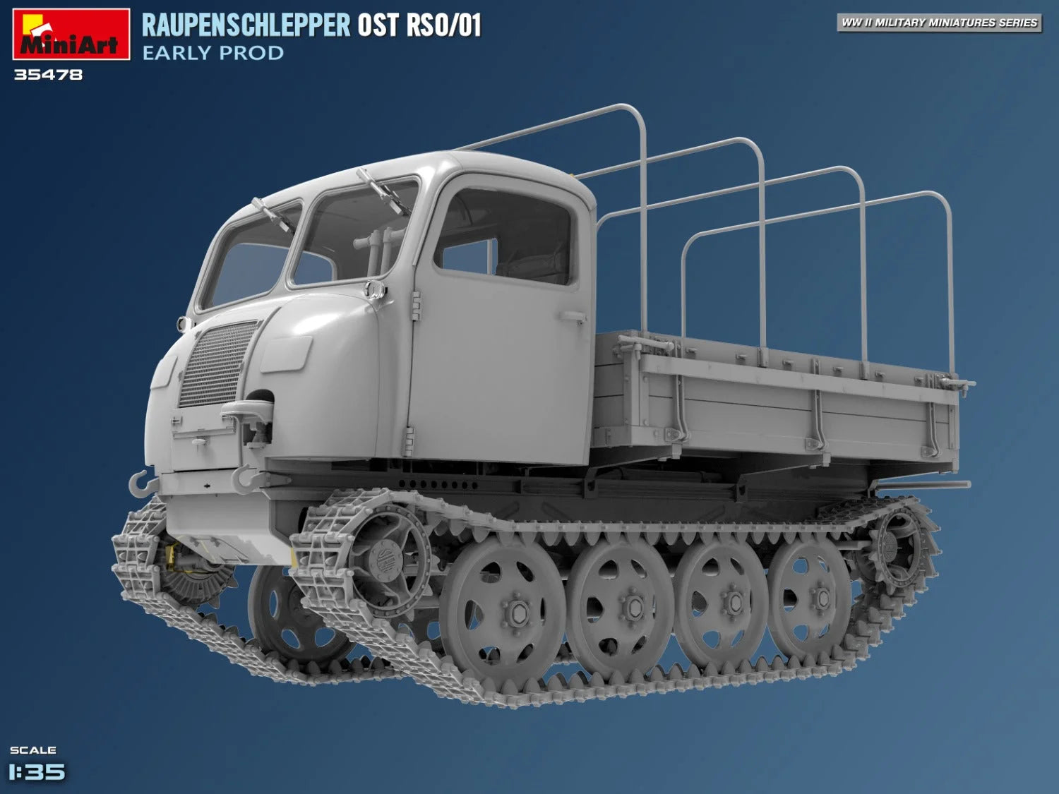 1/35 MiniArt - Raupenschlepper Ost RSO/01. Early Production 35478 - Product Image