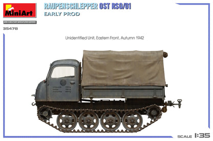 1/35 MiniArt - Raupenschlepper Ost RSO/01. Early Production 35478 - Product Image