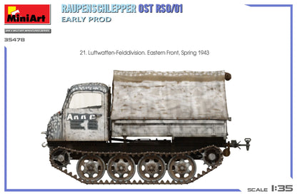 1/35 MiniArt - Raupenschlepper Ost RSO/01. Early Production 35478 - Product Image