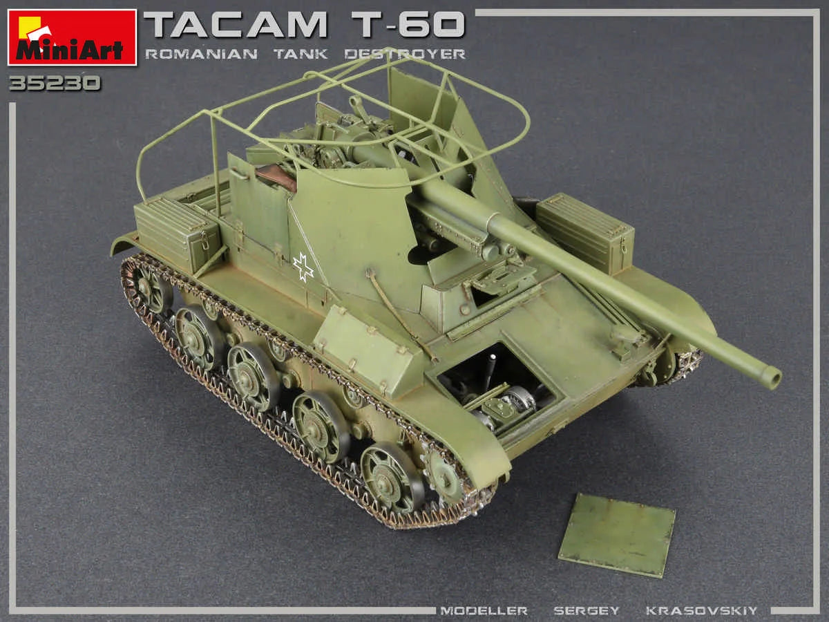 1/35 MiniArt - Tacam T-60 Romanian Tank Destroyer (Interior Kit) 35230 - Product Image
