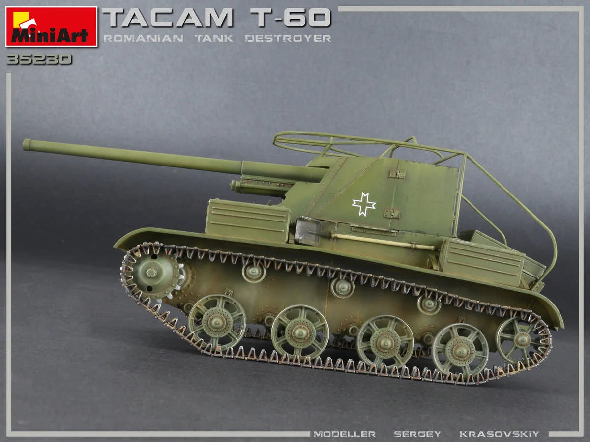 1/35 MiniArt - Tacam T-60 Romanian Tank Destroyer (Interior Kit) 35230 - Product Image