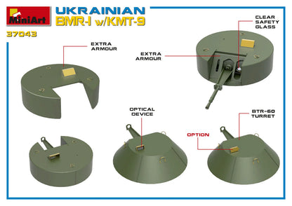 1/35 MiniArt - Ukranian BMR-1 w/KMT-9 37043 - Product Image