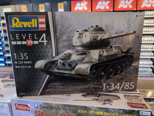 1/35 Revell - T34/85 - Product Image