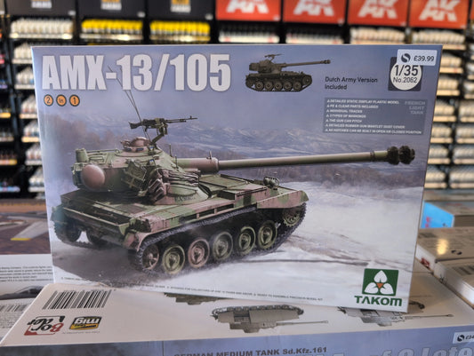 1/35 Takom - Dutch Army AMX-13/105 Light Tank 2 in 1 - Product Image