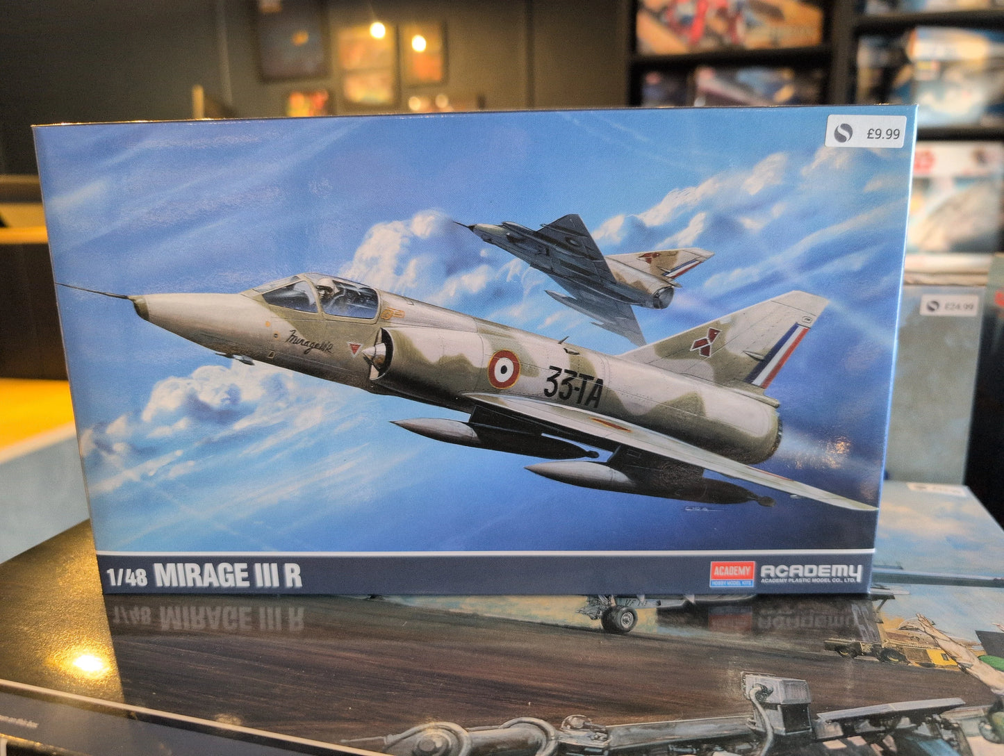 1/48 Academy - French Mirage IIIR Fighter Aircraft - Product Image