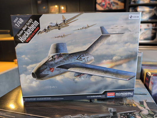 1/48 Academy - German Air Force Focke-Wulf Ta 183 Huckebein Fighter Aircraft - Product Image