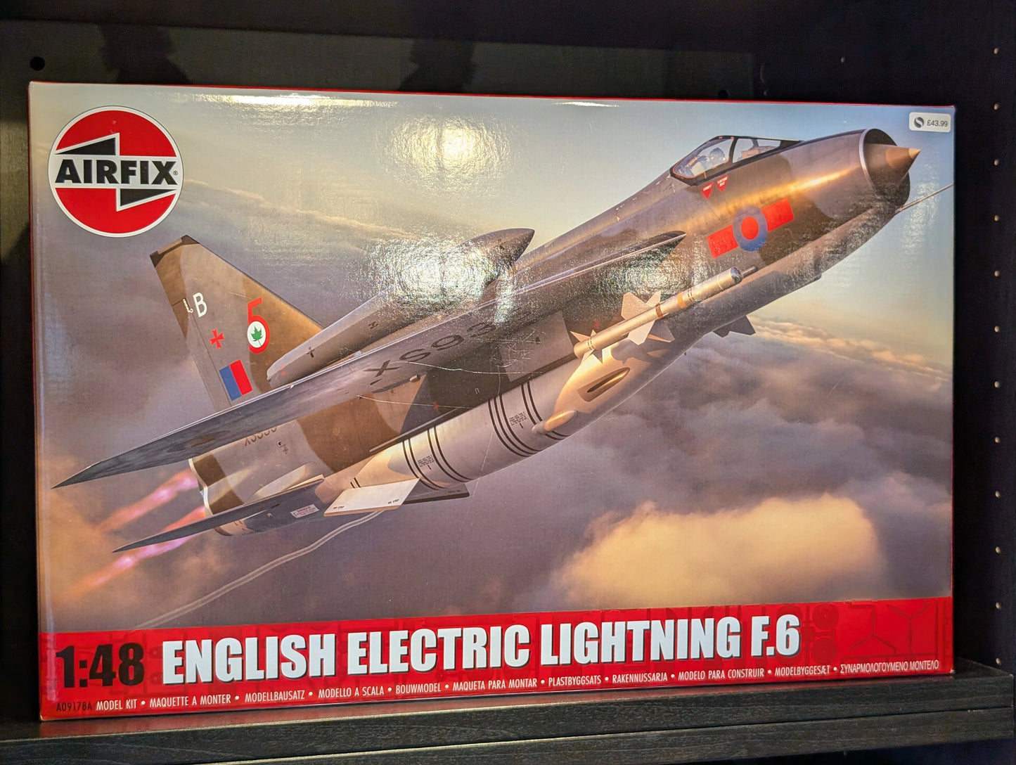 1/48 Airfix - English Electric Lightning F.6 A09178A - Product Image