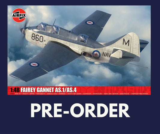 1/48 Airfix -  Fairey Gannet AS.1/AS.4 Export Schemes (PRE-ORDER) - Product Image