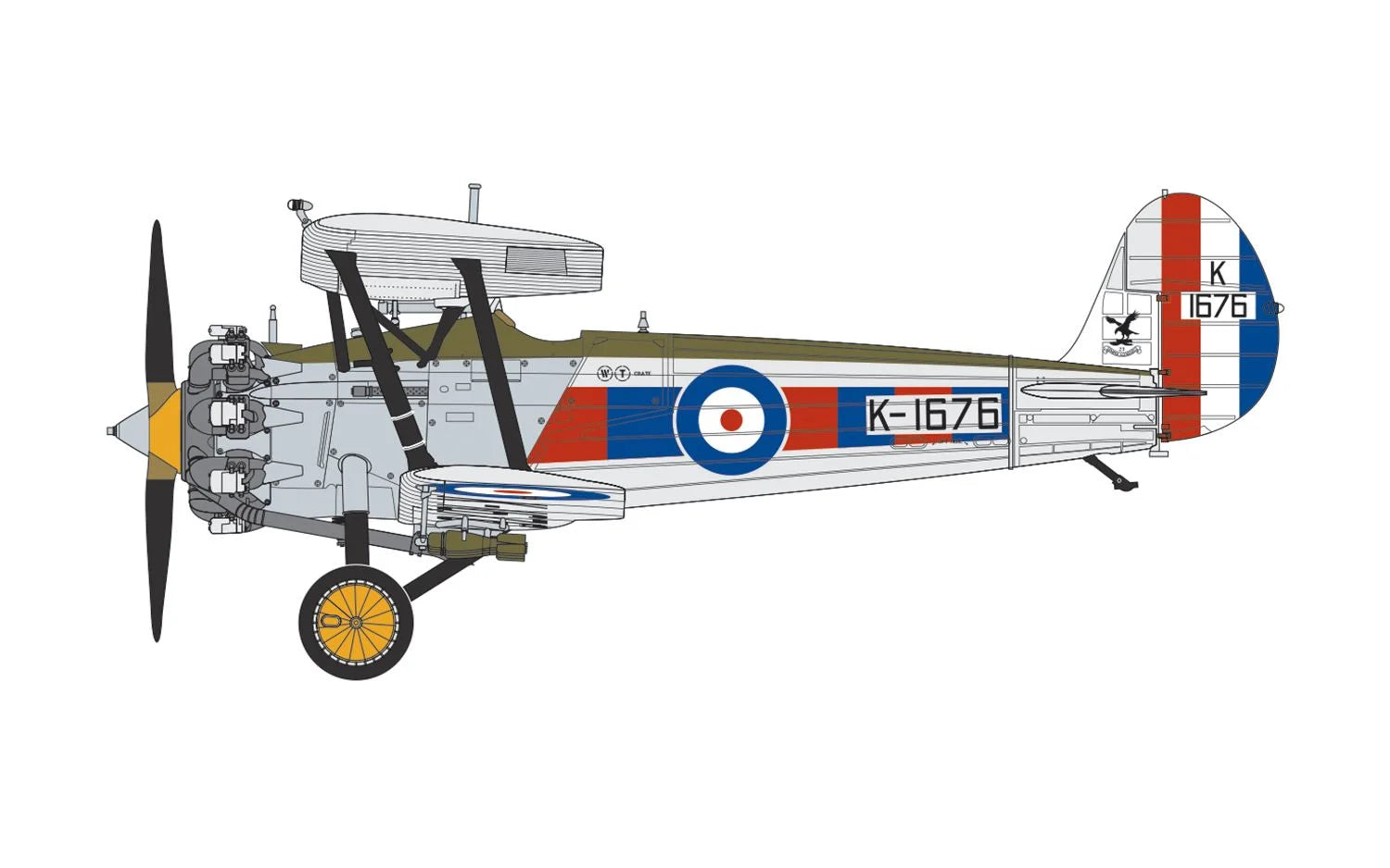 1/48 Airfix -  Legends: Douglas Bader - Spitfire / Hurricane / Bulldog Triple Pack (PRE-ORDER) - Product Image