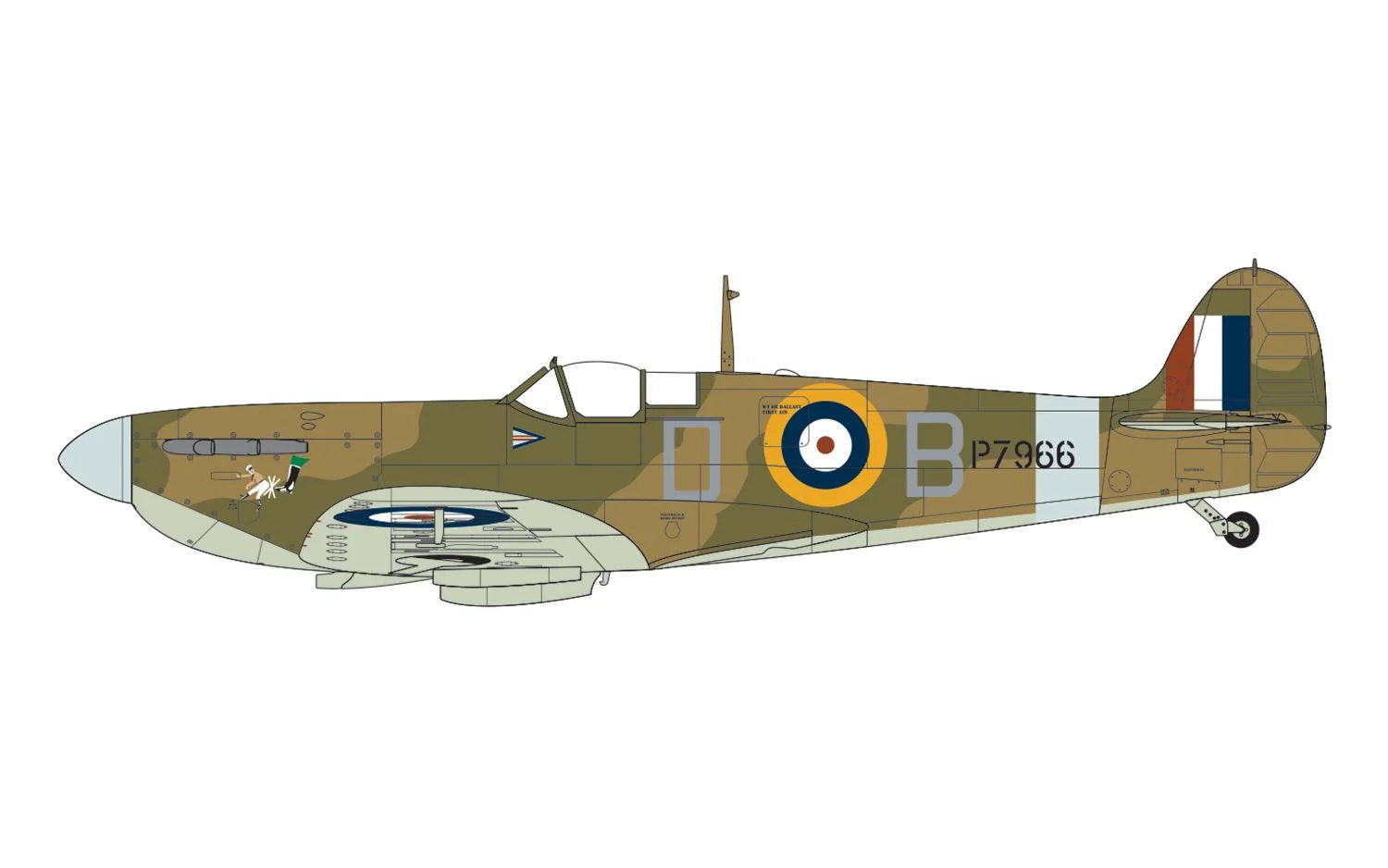 1/48 Airfix -  Legends: Douglas Bader - Spitfire / Hurricane / Bulldog Triple Pack (PRE-ORDER) - Product Image