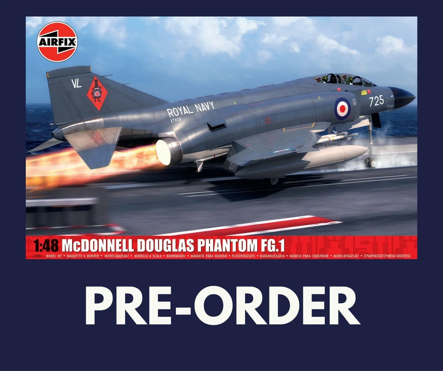 1/48 Airfix - McDonnell Douglas Phantom FG.1 (PRE-ORDER) - Product Image