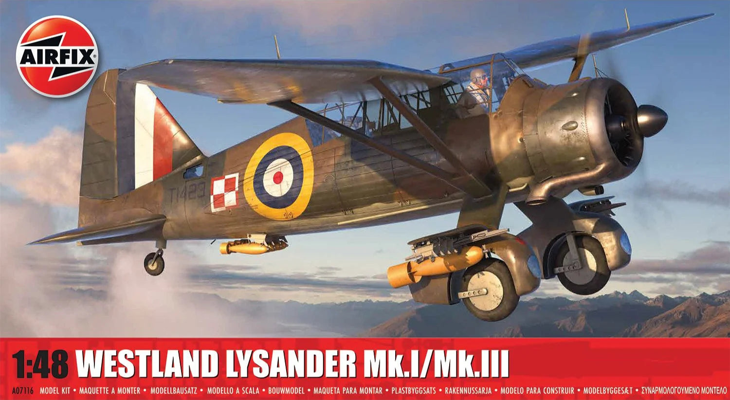1:48 Airfix - Westland Lysander Mk.I/Mk.III - Product Image