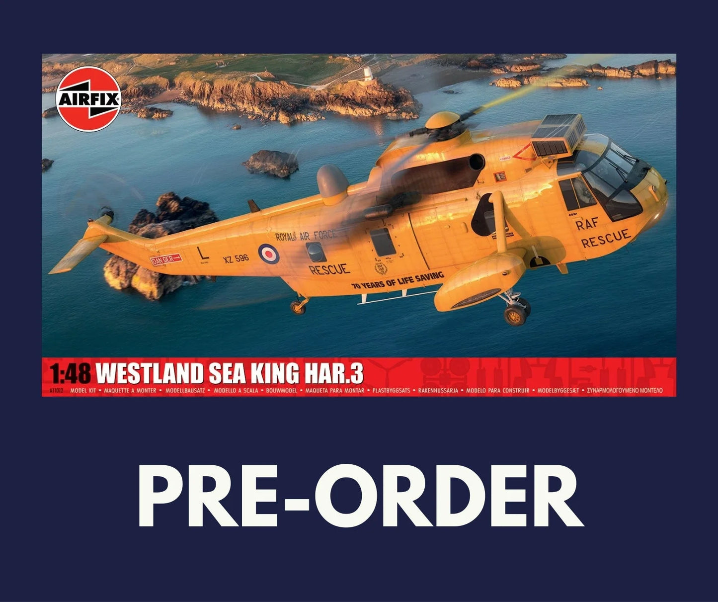 1/48 Airfix - Westland Sea King HAR.3 (PRE-ORDER) - Product Image