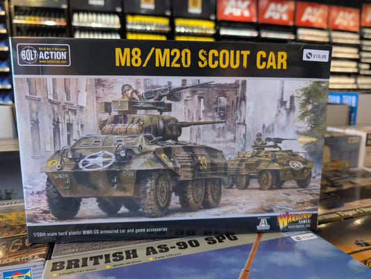 1/56 Bolt Action - M8/M20 Greyhound Scout Car - Product Image