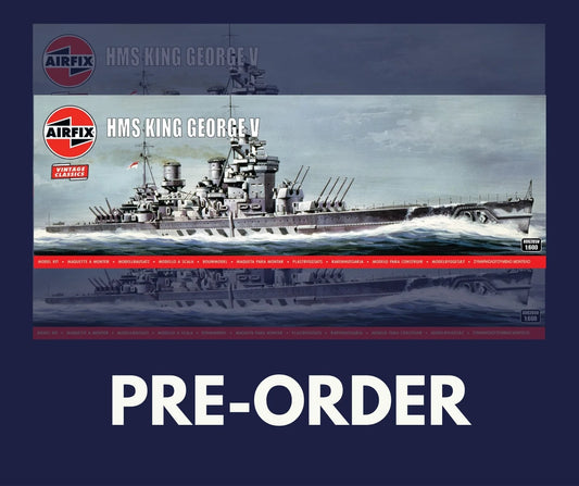 1/600 Airfix - HMS King George V (PRE-ORDER) - Product Image