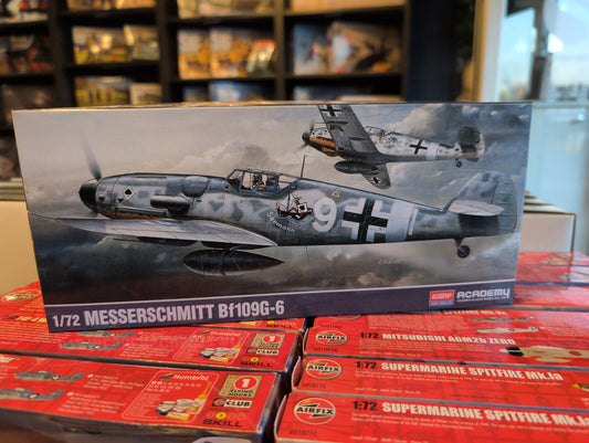 1/72 Academy - German Air Force Messerschmitt Bf 109G Fighter Aircraft - Product Image