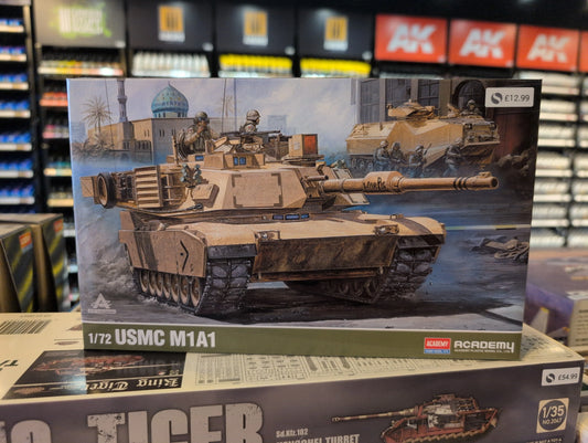 1/72 Academy - USMC M1A1 Abrams Main Battle Tank - Product Image