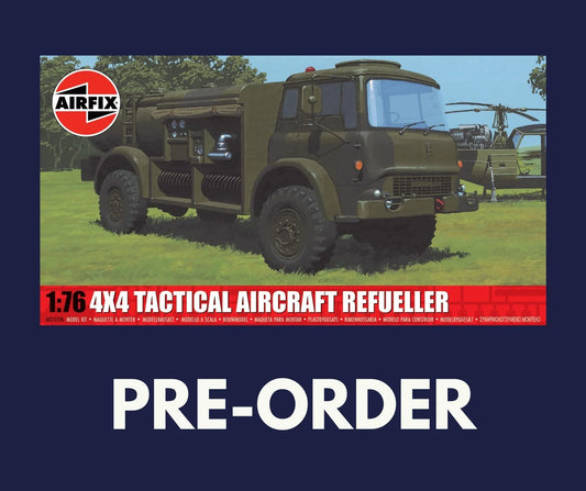 1/72 Airfix - 4x4 Tactical Aircraft Refueller A02329A (PRE-ORDER) - Product Image