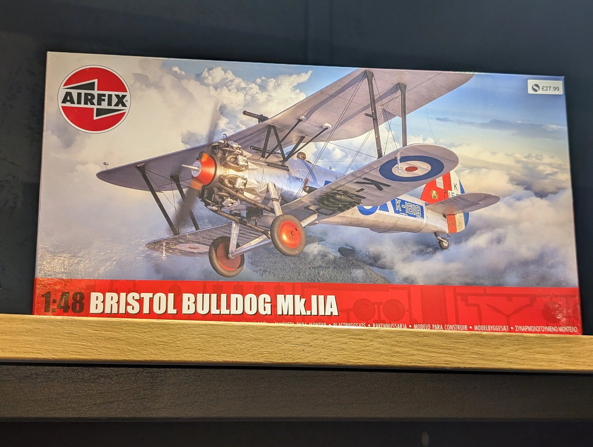 1/72 Airfix - Bristol Bulldog Mk.IIA - Product Image