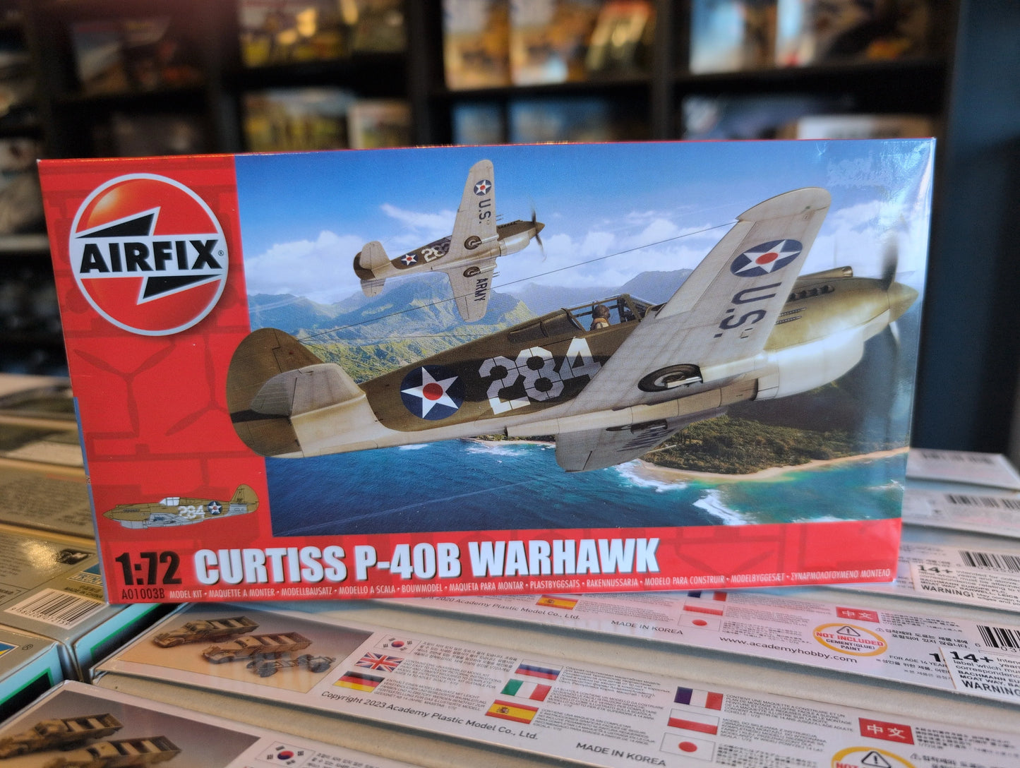 1/72 Airfix - Curtiss P-40B Warhawk - Product Image