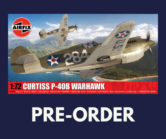 1/72 Airfix - Curtiss P-40B Warhawk A01003C (PRE-ORDER) - Product Image