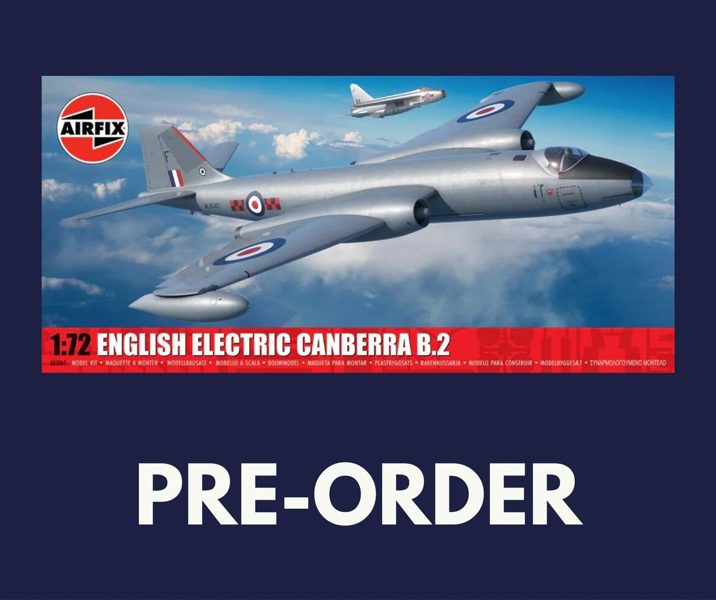 1/72 Airfix - English Electric Canberra B.2 (PRE-ORDER) - Product Image