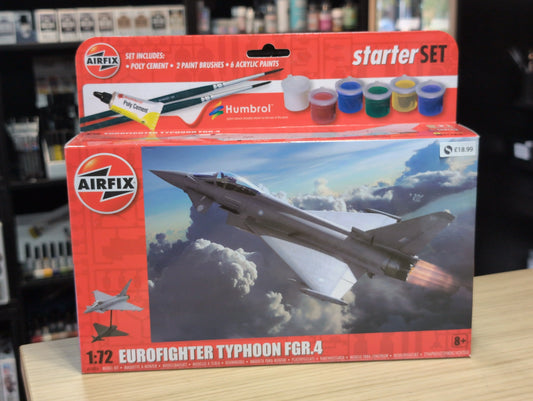 1/72 Airfix - Eurofighter Typhoon FGR.4 Starter Set - Product Image