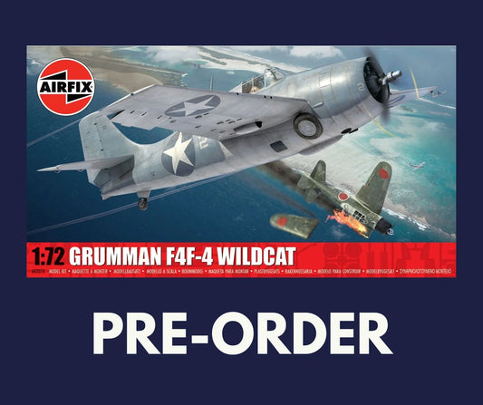 1/72 Airfix - Grumman F4F-4 Wildcat A02070 (PRE-ORDER) - Product Image