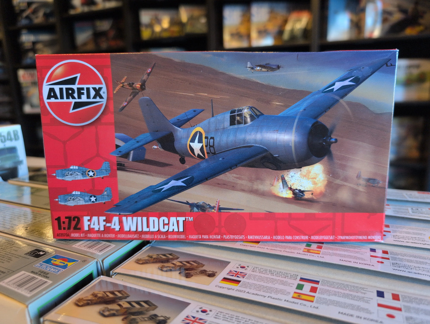 1/72 Airfix - Grumman Wildcat F4F-4 - Product Image