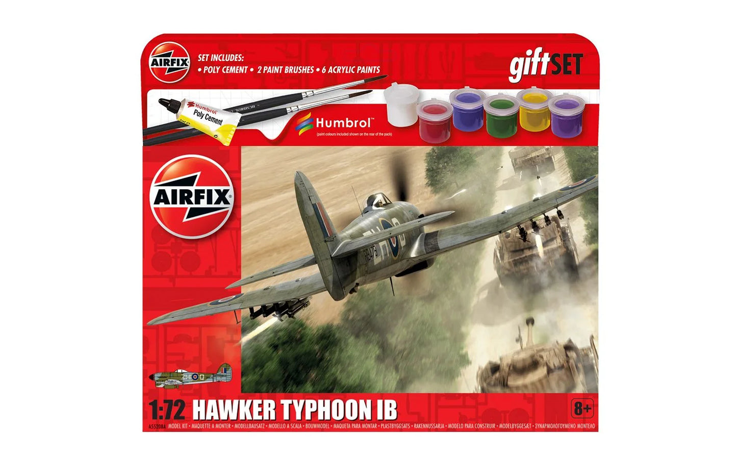 1/72 Airfix - Hawker Typhoon IB Starter Set - Product Image