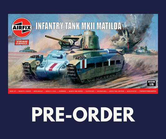 1/72 Airfix - Infantry Tank Mk.II Matilda A01318V  (PRE-ORDER) - Product Image
