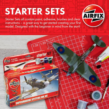 1/72 Airfix - Messerschmitt Bf109F-4Starter Set - Product Image