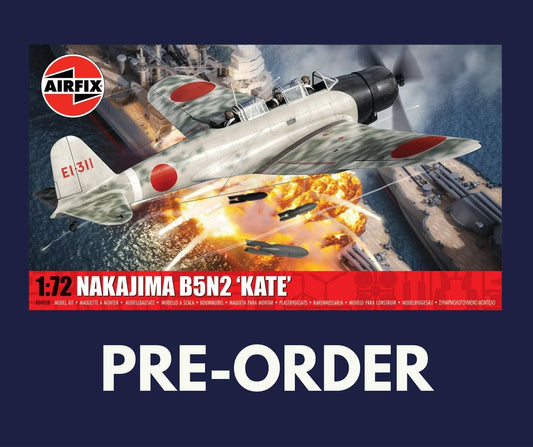 1/72 Airfix - Nakajima B5N2 ‘Kate' (PRE-ORDER) - Product Image