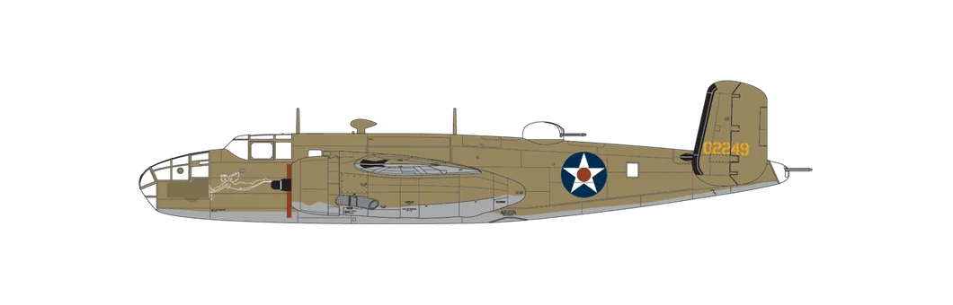 1/72 Airfix - North American B-25B Mitchell (PRE-ORDER) - Product Image