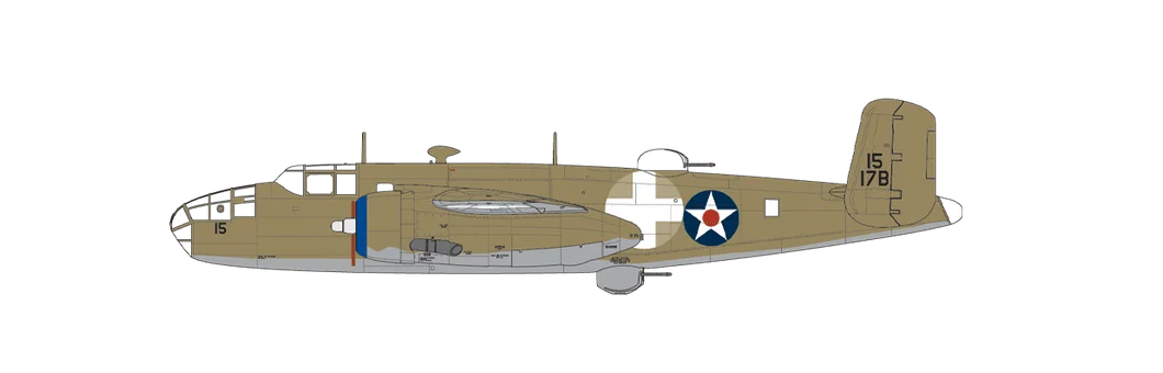 1/72 Airfix - North American B-25B Mitchell (PRE-ORDER) - Product Image