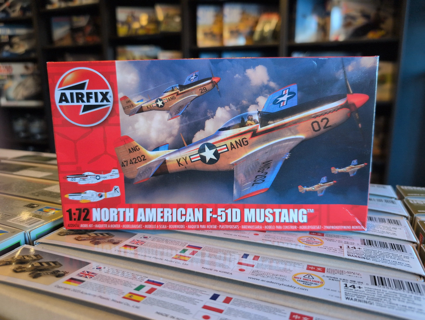 1/72 Airfix - North American F-51D Mustang - Product Image