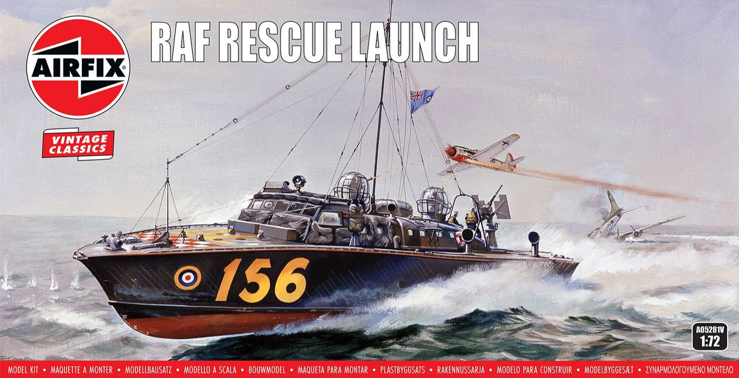 1/72 Airfix - RAF Rescue Launch - Product Image