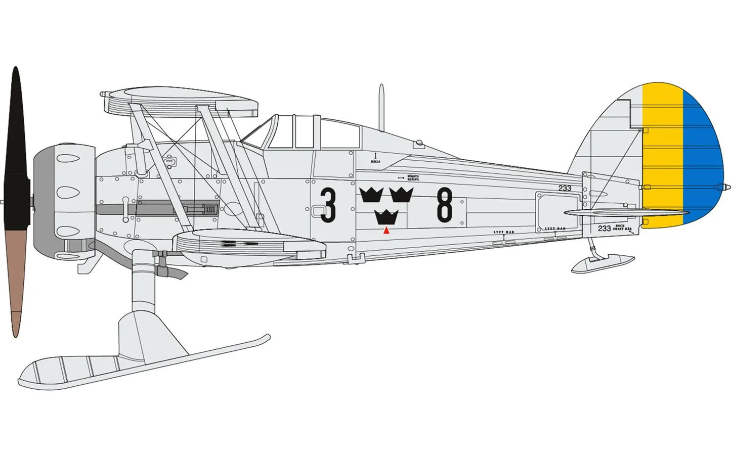1/72 Airfix - Swedish Air Force 100th Anniversary Set (PRE-ORDER) - Product Image