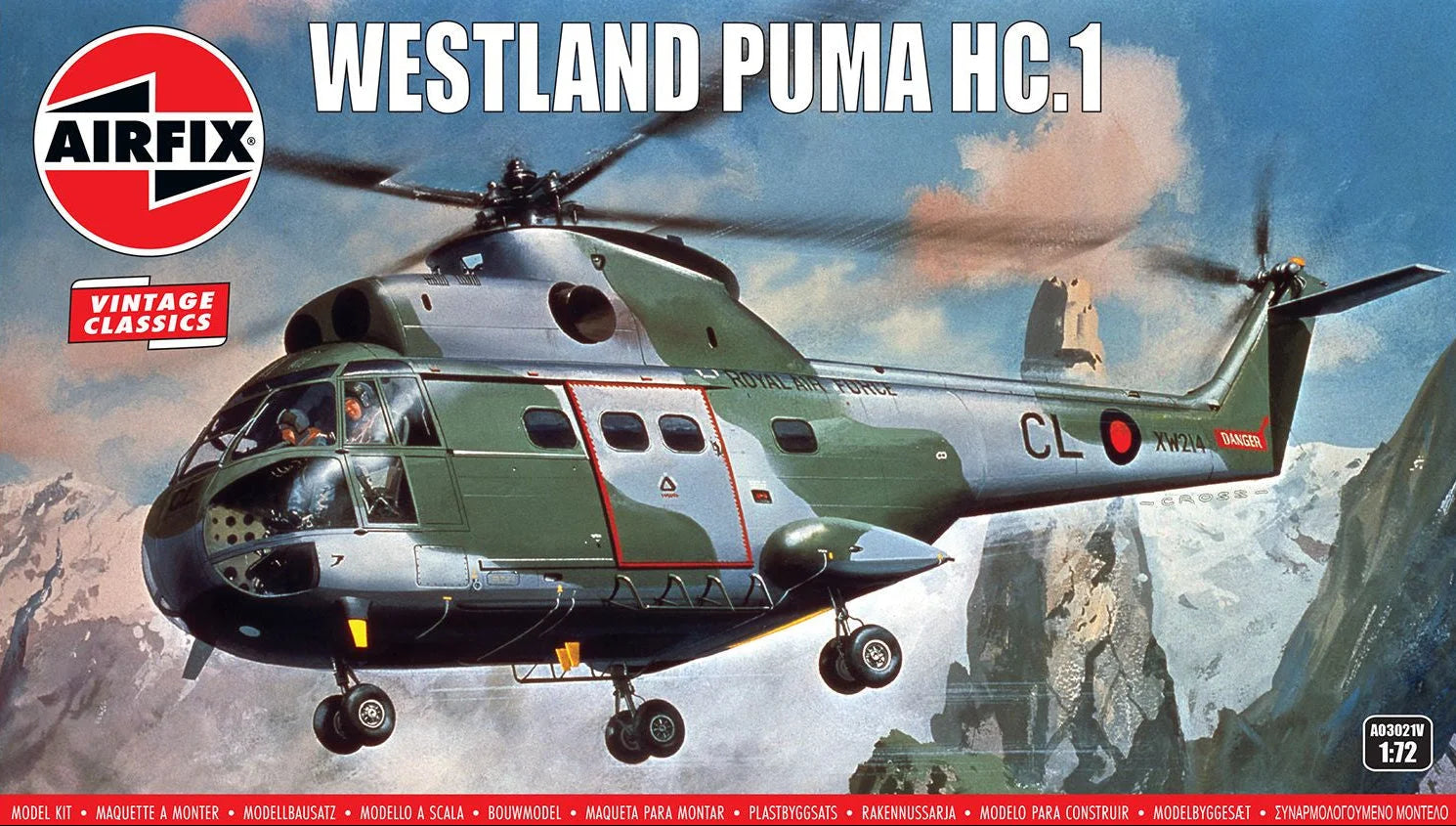1/72 Airfix - Westland Puma HC.1 - Product Image
